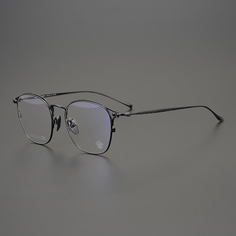 CHH Chrome Hearts Glasses Versatile Ultra Light Titanium Artistic Glasses Frame