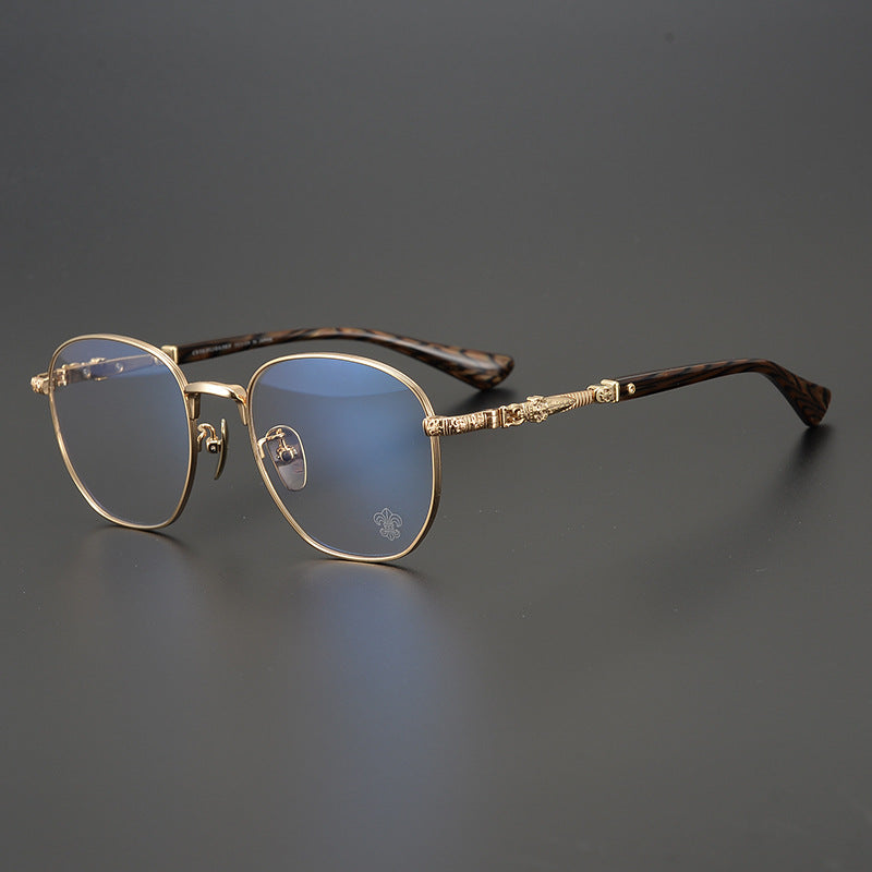 CHH Chrome Hearts Glasses Versatile Engraved Myopia Glasses Frame