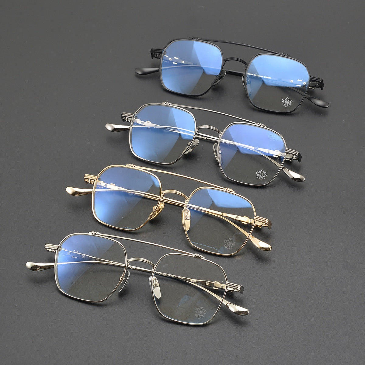 CHH Chrome Hearts Glasses Business Style Titanium Frames