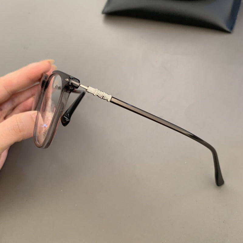 CHH Chrome Hearts Glasses Square Ultra Light Pure Titanium Myopia Glasses Frame