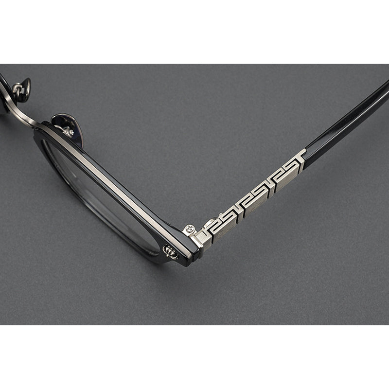 CHH Chrome Hearts Glasses Vintage Square Glasses Frame Spring Legs