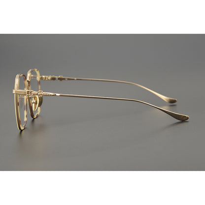 CHH Chrome Hearts Glasses Light Luxury Carved Pure Titanium Myopia Glasses Frame