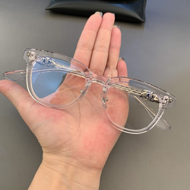 CHH Chrome Hearts Glasses Plain Vintage Versatile Myopia Glasses Frame