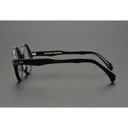 CHH Chrome Hearts Glasses Japanese Handmade Round Frame Myopia Glasses Frame