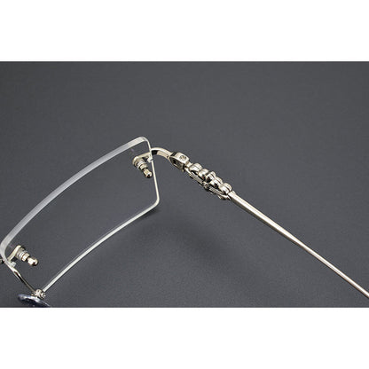 CHH Chrome Hearts Glasses Versatile Ultra Light Radiation Resistant Glasses Frame