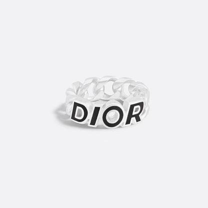 18K Dior Chain Rings