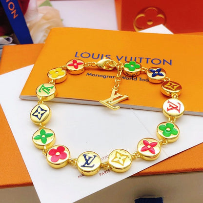 18K Louis Vuitton Monogram Party Bracelet