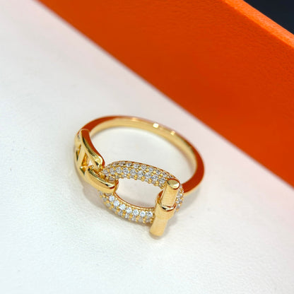 18K Adage Hermes Ring