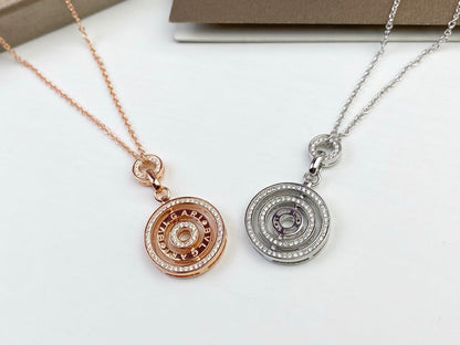 18K BVLGARI Cerchi Astrale Diamond Necklace