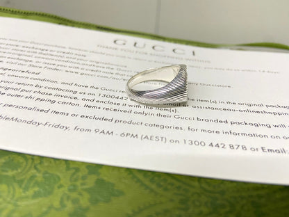 Double Gucci Marmont Pinky Ring