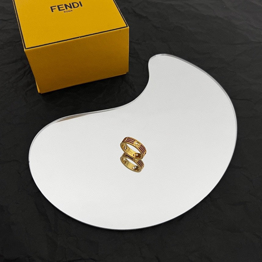 18K Fendi Is Ring