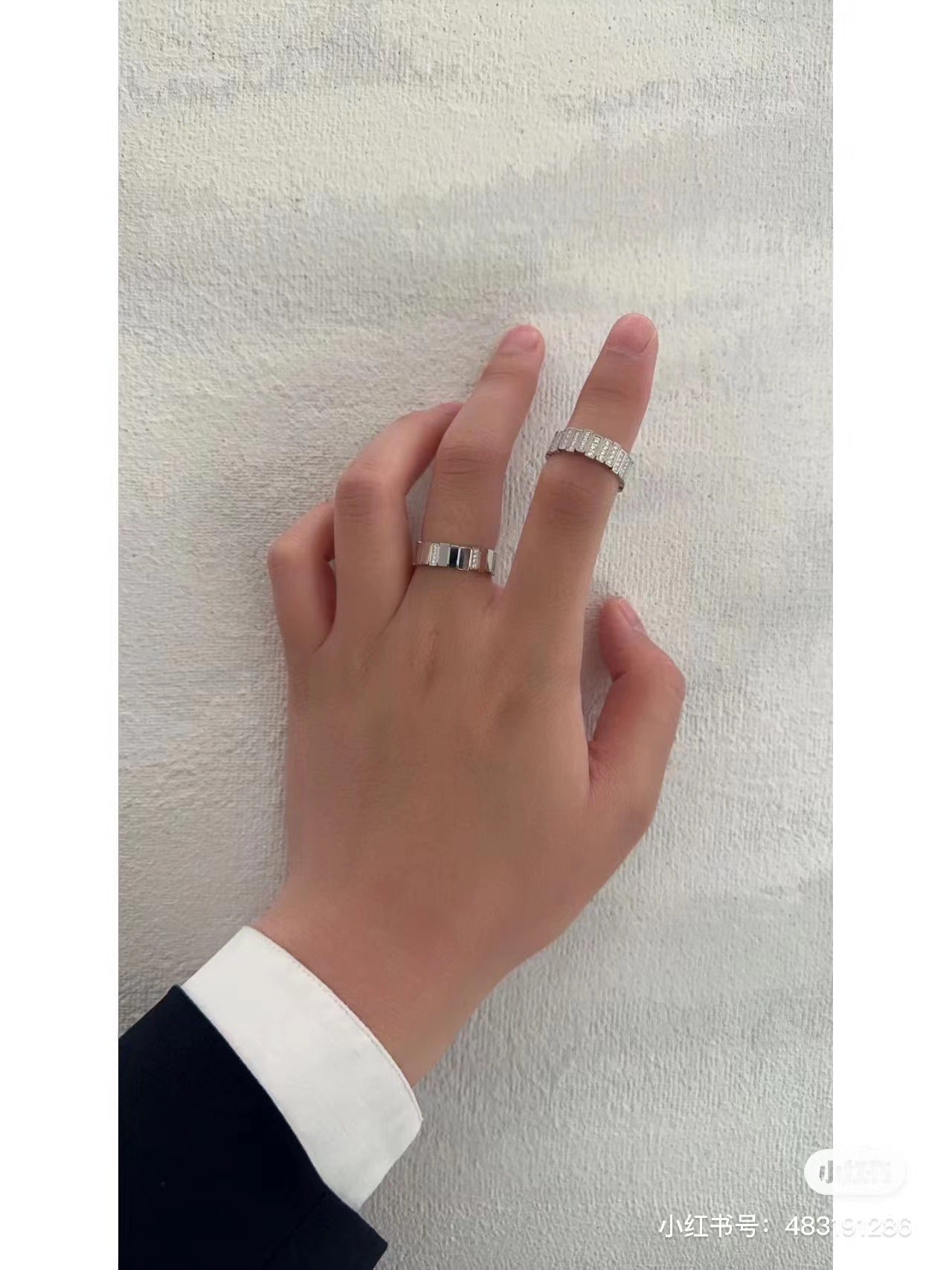 18K Dior Gem Diamond Ring