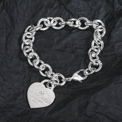 18K Tiffany Heart Tag Bracelet