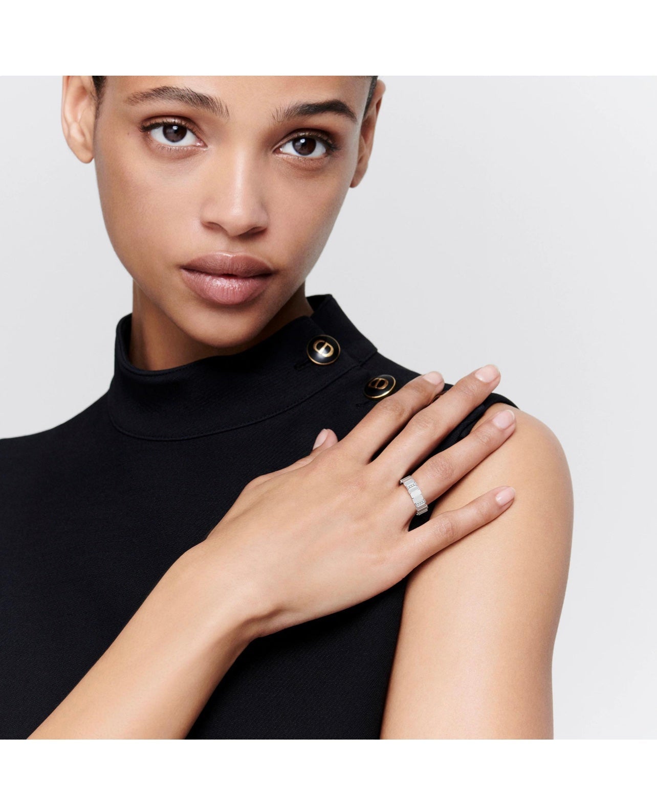 18K Dior Gem Diamond Ring