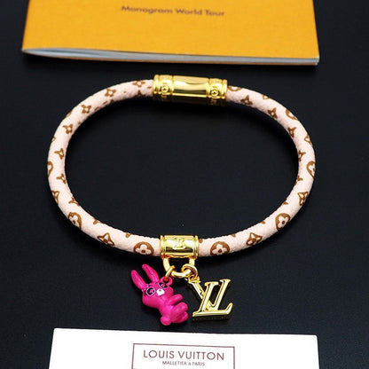 18K Louis Vuitton Animogram Bracelet