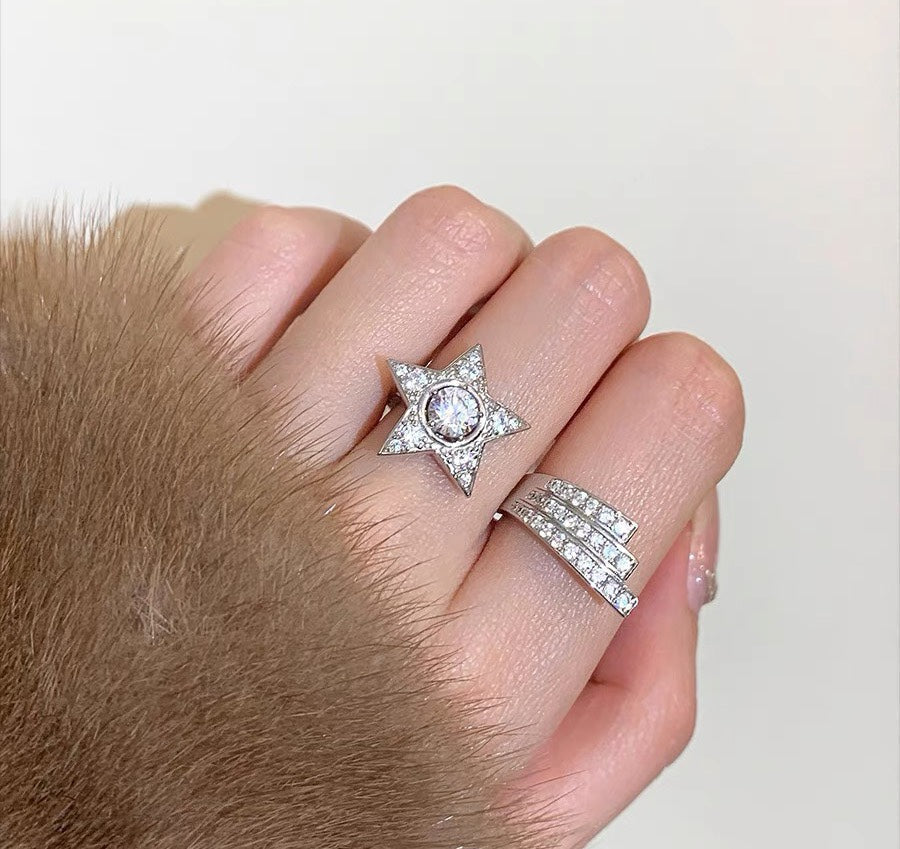 18K  Chanel Comete Diamonds Ring