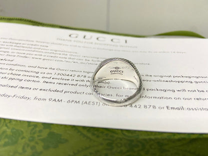 Double Gucci Marmont Pinky Ring