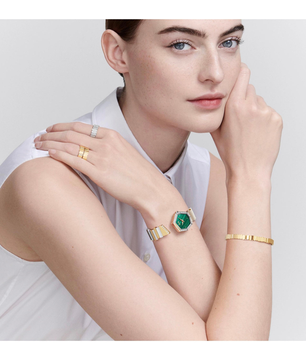 18K Dior Gem Diamonds Ring