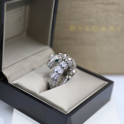 18K BVLGARI Serpenti Tubolari Ring