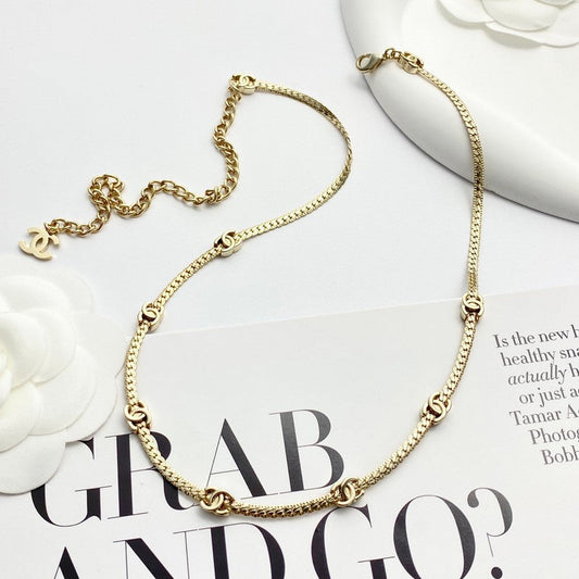 18K  Chanel Chain Necklace