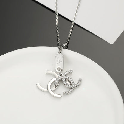 18K  Chanel Diamond Long Necklace