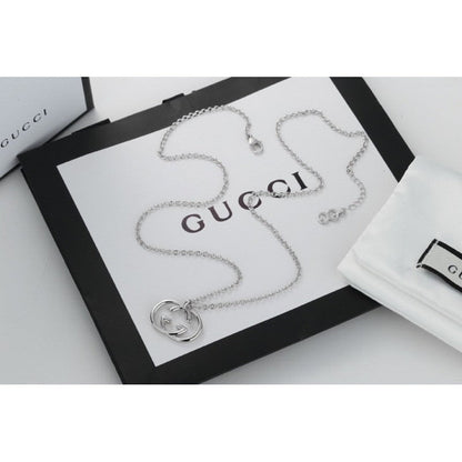 18K Double Gucci Classic Necklace