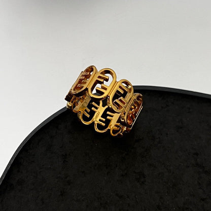 18K Fendi OLock Ring