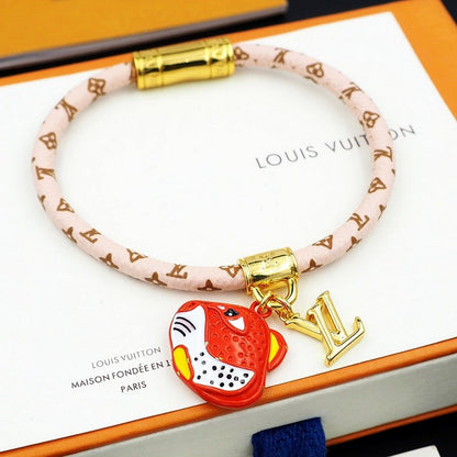 18K Louis Vuitton Animogram Bracelet