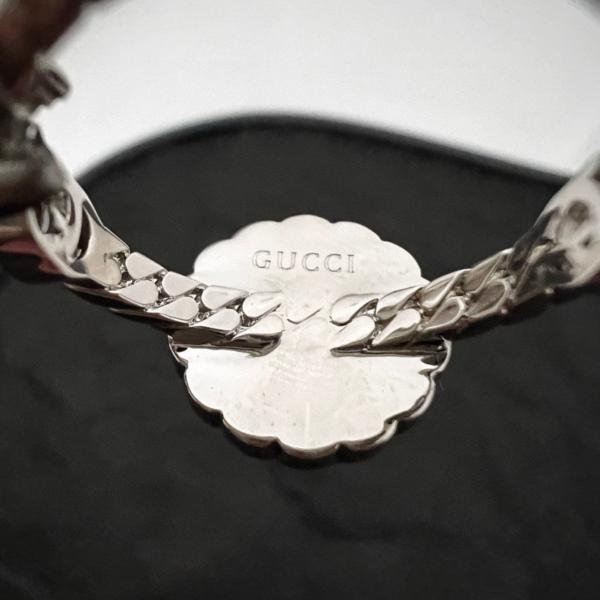 18K Double Gucci Pearl Ring