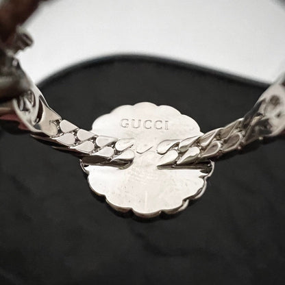 18K Double Gucci Pearl Ring