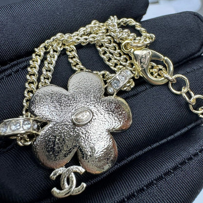 18K  Chanel 26C Blue Flower Diamond Bracelet