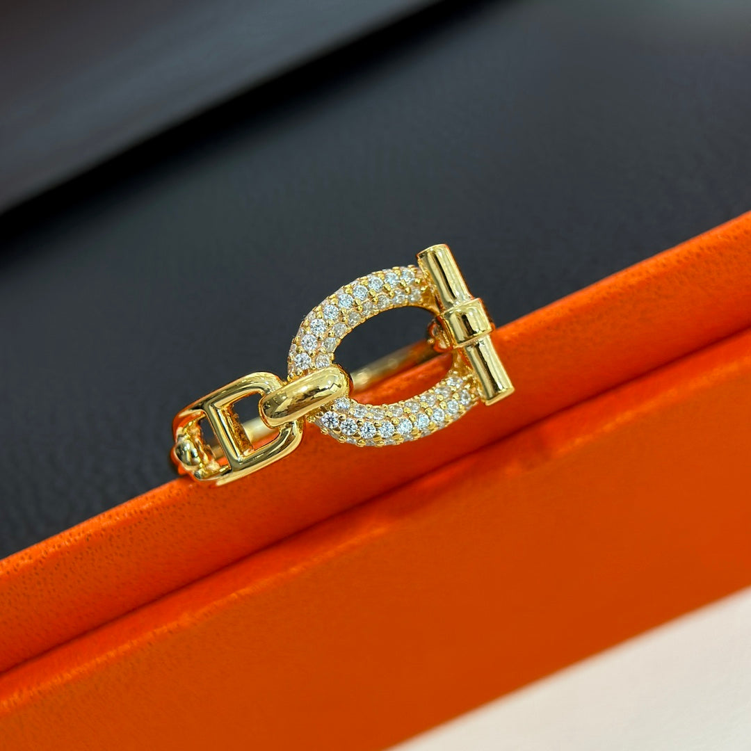 18K Adage Hermes Ring