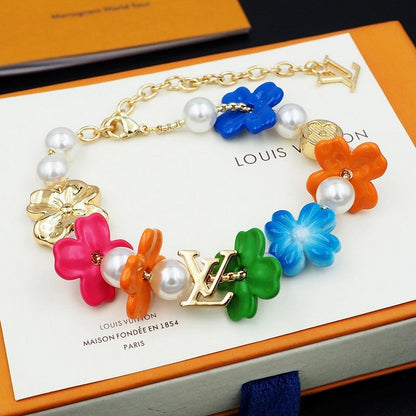 18K Louis Vuitton Surfin' Flower Bracelet