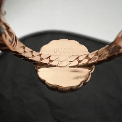 18K Double Gucci Pearl Ring