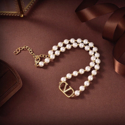 18K Valentino VLogo Signature Necklace